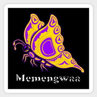 Memengwaa (Butterfly) Intersex Pride Magnet